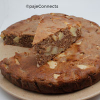 Gâteau au yaourt et aux pommes IG bas