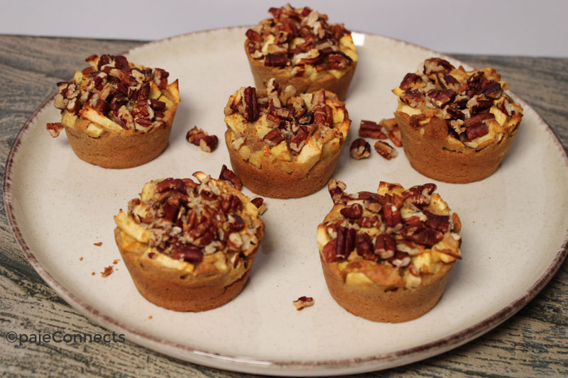 Muffins pommes-noisettes IG bas