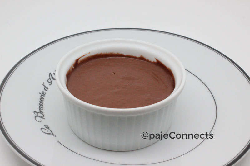 Crème au chocolat de Cyril Lignac en version IG bas