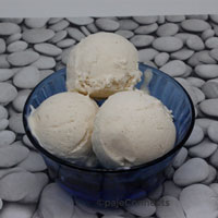 Glace sans sorbetière IG bas