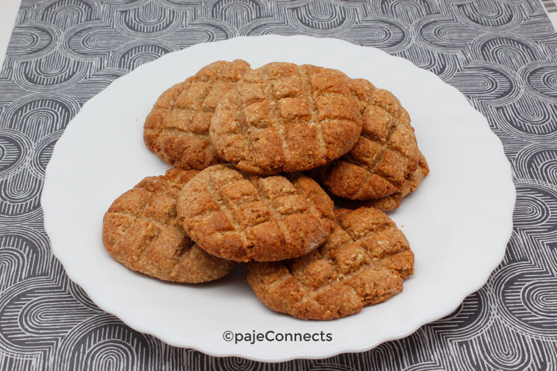 Biscuits au beurre de cacahuètes IG bas