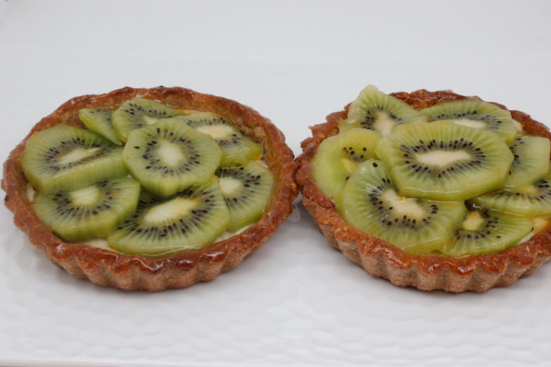 Tartelettes aux kiwis IG bas