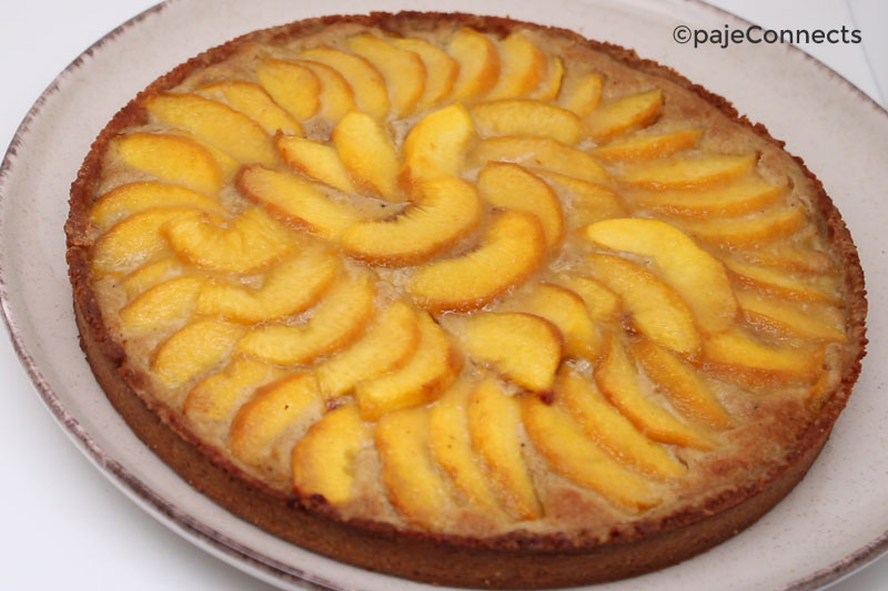 Tarte aux pêches IG bas - 2