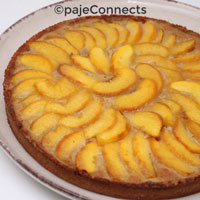 Tarte aux pêches IG bas - 2